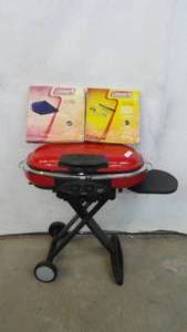 Coleman Travel Grill With Stove Grate & Griddle