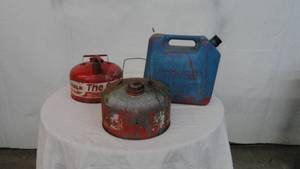 Lot Of Gas Cans