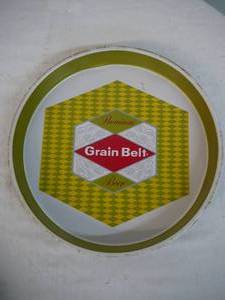 Vintage Grain Belt Serving Tray