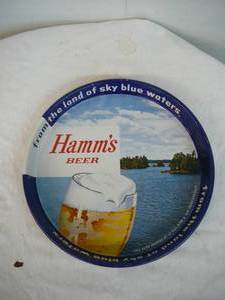 Vintage Hamms Serving Tray