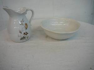 Wash Basin & Pitcher