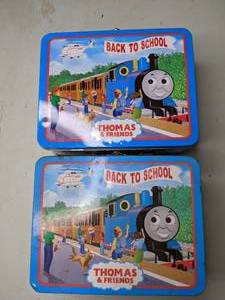 lot 234 image: Pair of Thomas the Train Lunch Boxes