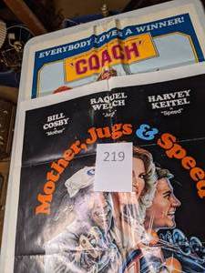 lot 219 image: Pair of Vintage Movie Posters