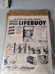 lot 220 image: Collection of Vintage Magazine Advertisements