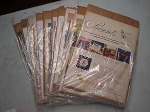 lot 221 image: Generous Assortment of Vintage Magazine Pages