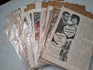 lot 222 image: Vintage Magazine Advertising Lot
