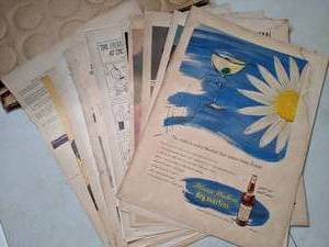 lot 225 image: Vintage Magazine Ad Collection