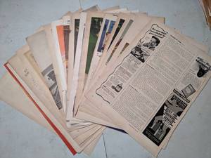 lot 326 image: Lot of Vintage Magazine Advertisements