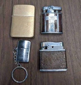 lot 410 image: Set of Four Vintage Lighters