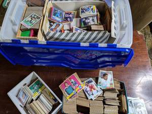 lot 320 image: Lot of Assorted Trading Cards, Various Sports & Years