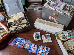 lot 323 image: Lot of Assorted Trading Cards, Various Sports & Years
