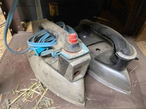 lot 108 image: Pair of Electric Irons