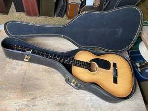 lot 140 image: Acoustic Guitar with Hard Shell Case