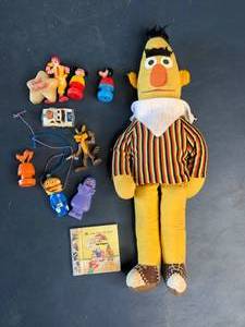 lot 273 image: Assortment of Vintage Disney and Cartoon Character Toys