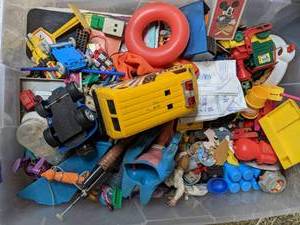 lot 244 image: Vintage Toys
