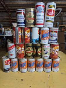 lot 256 image: Vintage Beer Can Collection