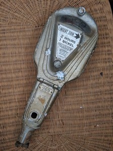 lot 127 image: Vintage Art Deco Parking Meter