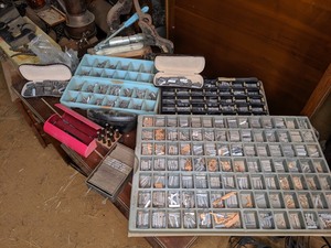 lot 140 image: Large Lot of Vintage Letterpress Supplies