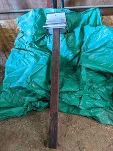 lot 41 image: Large Metal Birdhouse on Post 12 X...