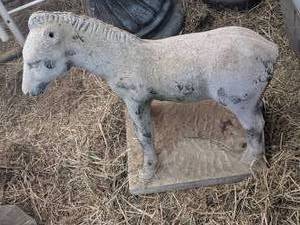 lot 65 image: Horse Statue 22 X 22...