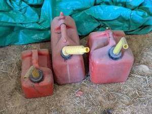lot 84 image: (3) Gas Cans...