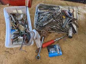 lot 97 image: Large Lot Of Drill Bits & Hand Tool...
