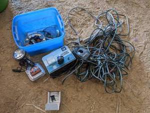 lot 112 image: Car Accessories & Electrical Cords ...