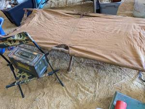 lot 118 image: Vintage Cot Ripped See Photos, C...