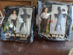 lot 143 image: (2) Star Wars Action Collection Ha...
