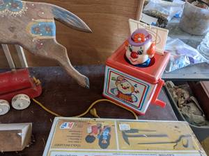 lot 154 image: Vintage Toys, Jack in the Box, Vint...