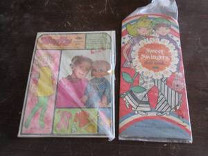 lot 204 image: 2 pc. Vintage Paper Dolls (1968-196...