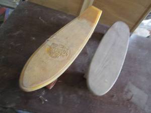 lot 209 image: Thunder Boarder & Wood Skateboard...