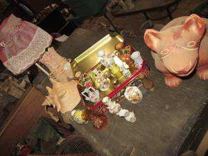 lot 221 image: Tin Full of Miniature Vases See Ph...