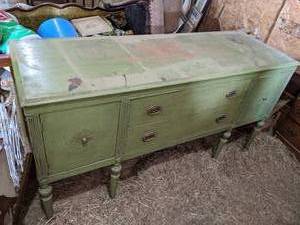 lot 259 image: Vintage Dresser (66 X 22 X 36)...