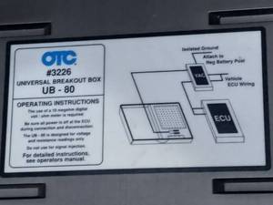 OTC Ford Universal breakout box UB-80