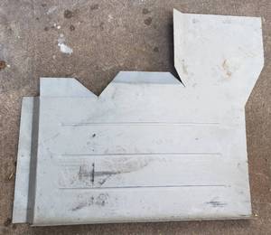 1979-83 Jeep CJ-7 Floor Pan Under Seat - Left Side