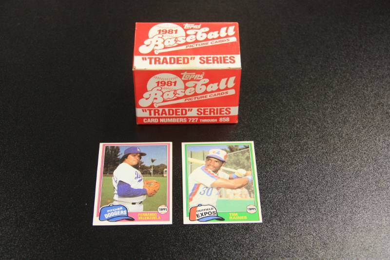 1981 Topps & Topps Traded Fernando Valenzuela Traded