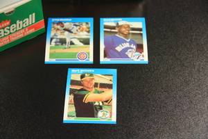 lot 36 image: 1987 Fleer Update Complete Set Lot  4 Complete Sets