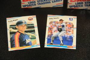 lot 37 image: 1988 Fleer Update Complete Set Lot  2 Complete Sets