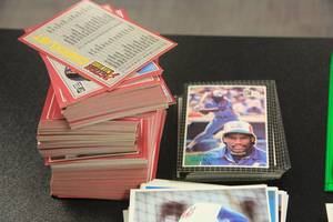 lot 47 image: Oversized Baseball Card Lot with 11 Unopened Packs