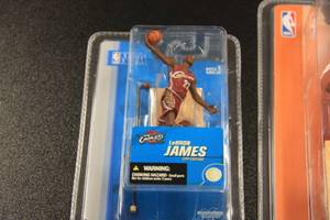 lot 57 image: McFarlane LeBron James Figure Lot  2 Figures