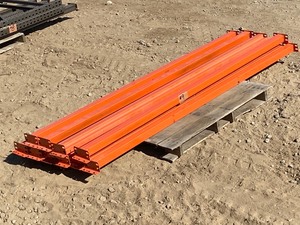 lot 9 image: (10) Pallet Rack Load Beams