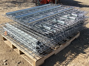 lot 10 image: Pallet Racking Shelf Grates
