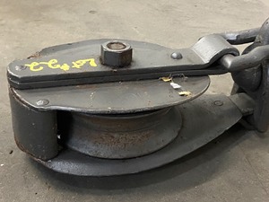 Vintage Cast Iron Hook & Pulley