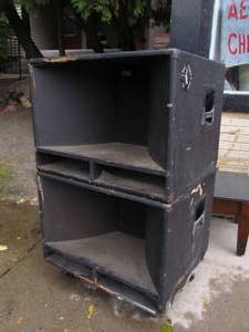 2 LARGE Altec Speakers