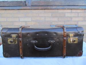 Nice Antique Leather Suitcase