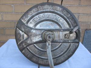 Antique Galvanized Landers Frary Clark Bread Maker