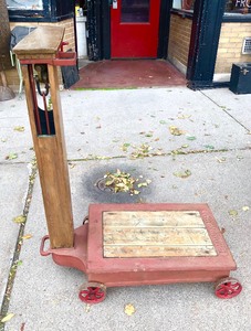Antique FAIRBANKS Industrial Rolling Scale