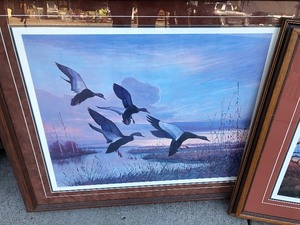 Lot of 4 Framed Signed &amp Numbered Wildlife Prints