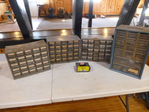 lot 22 image: 4 Parts Bins